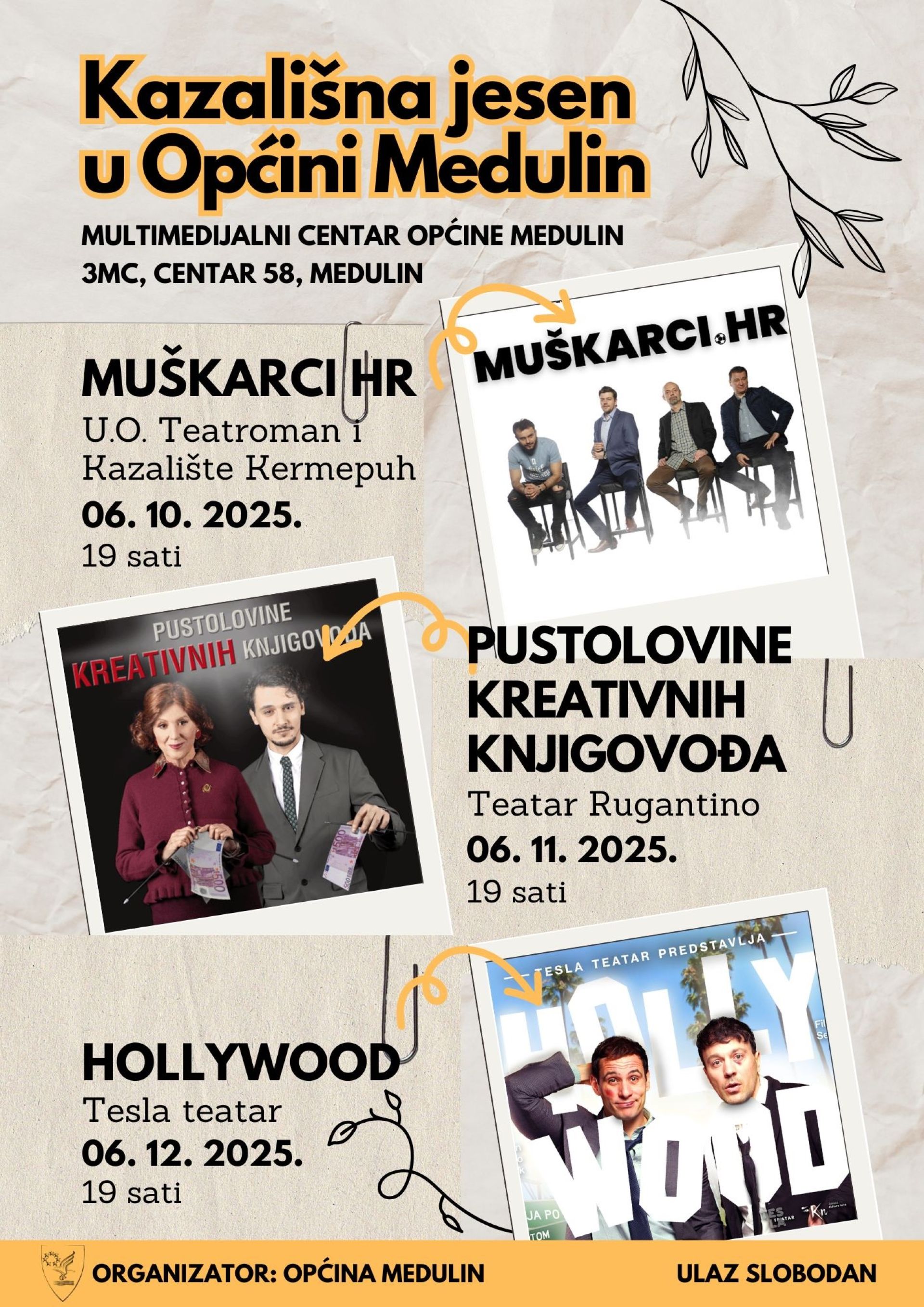 Kazališna jesen u Općini Medulin